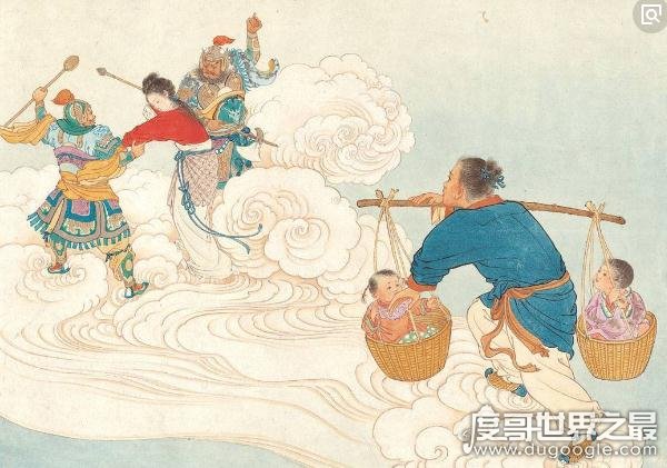 中国古代民间四大传说，至死不渝的爱情故事(孟姜女结局最惨)